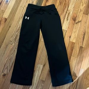 Black youth medium Under Armour sweatpants